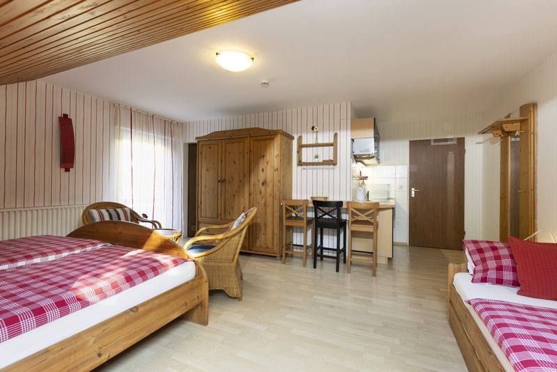 Multi-bed room, country style